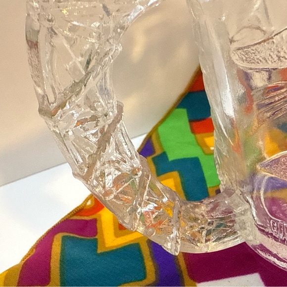 VINTAGE 1995 MCDONALD'S BATMAN FOREVER BATMAN CLEAR GLASS MUG CUP - Picture 8 of 9